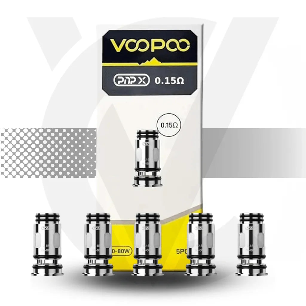 Voopoo PNP-X Replacement Coils - 0.15ohm | Cloud Vapez UK