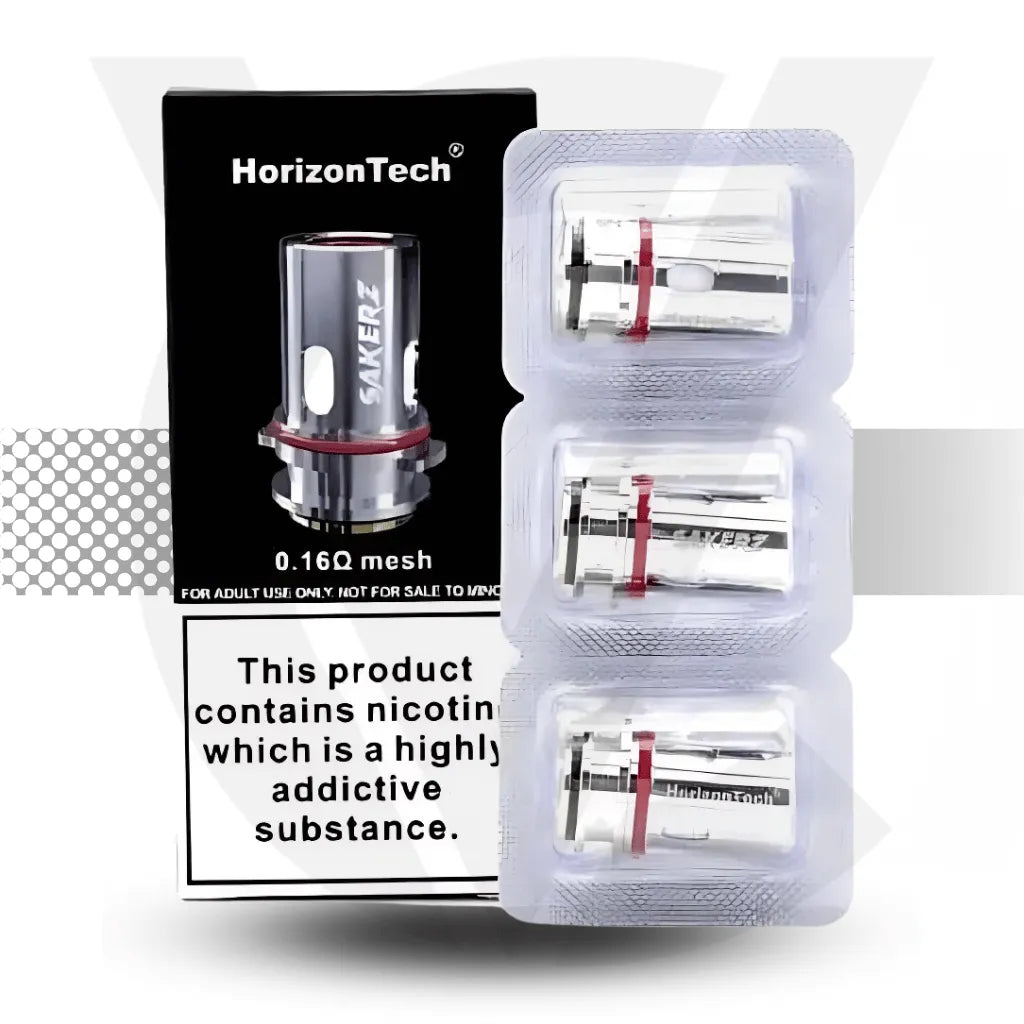 HorizonTech Sakerz Mesh Replacement Coils - 0.16ohm | Cloud Vapez UK