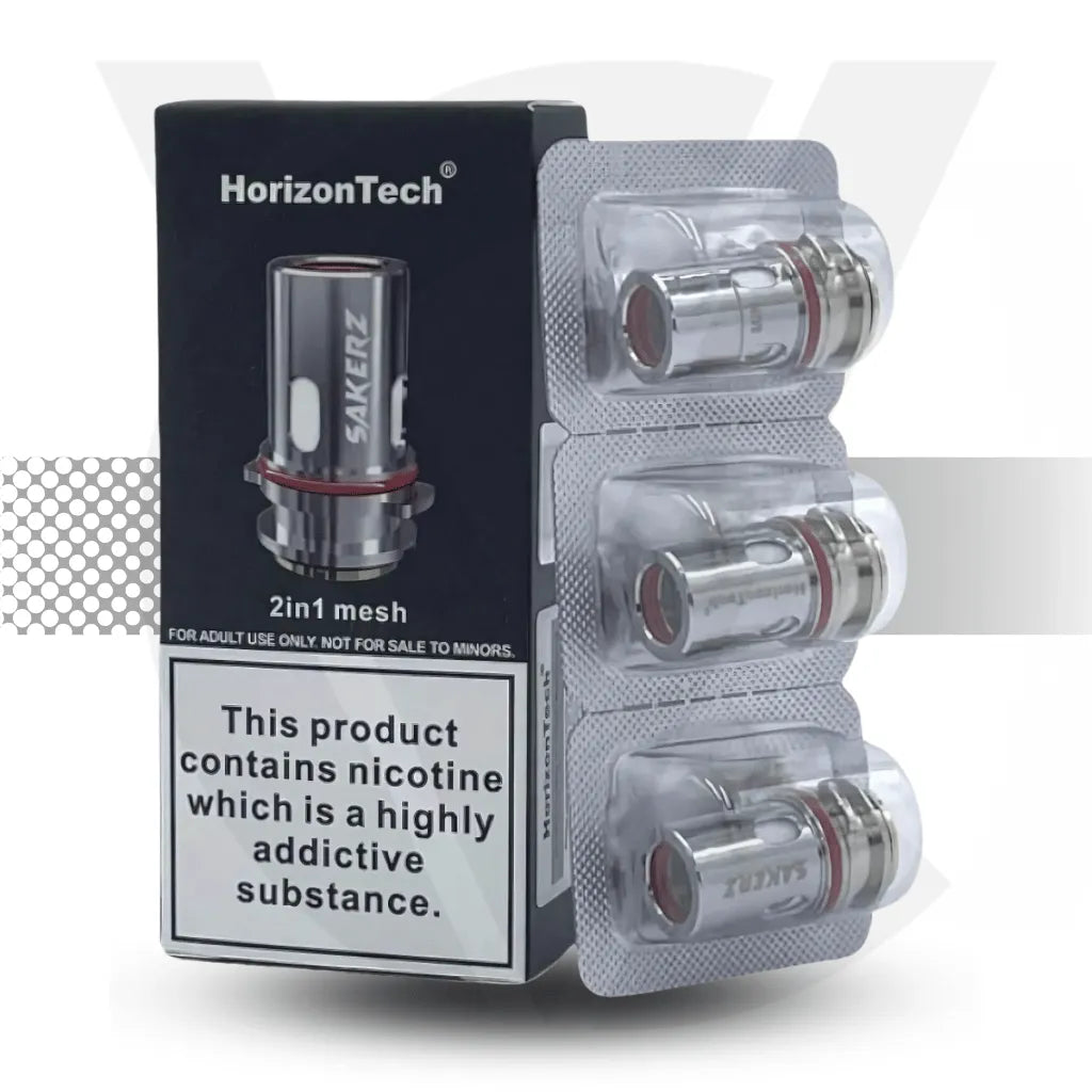 HorizonTech Sakerz Mesh Replacement Coils - 0.17ohm 2in1 | Cloud Vapez UK