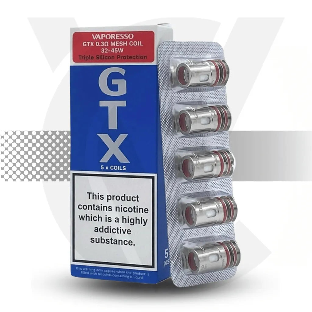 Vaporesso GTX Mesh Replacement Coils - 0.3ohm | Cloud Vapez UK