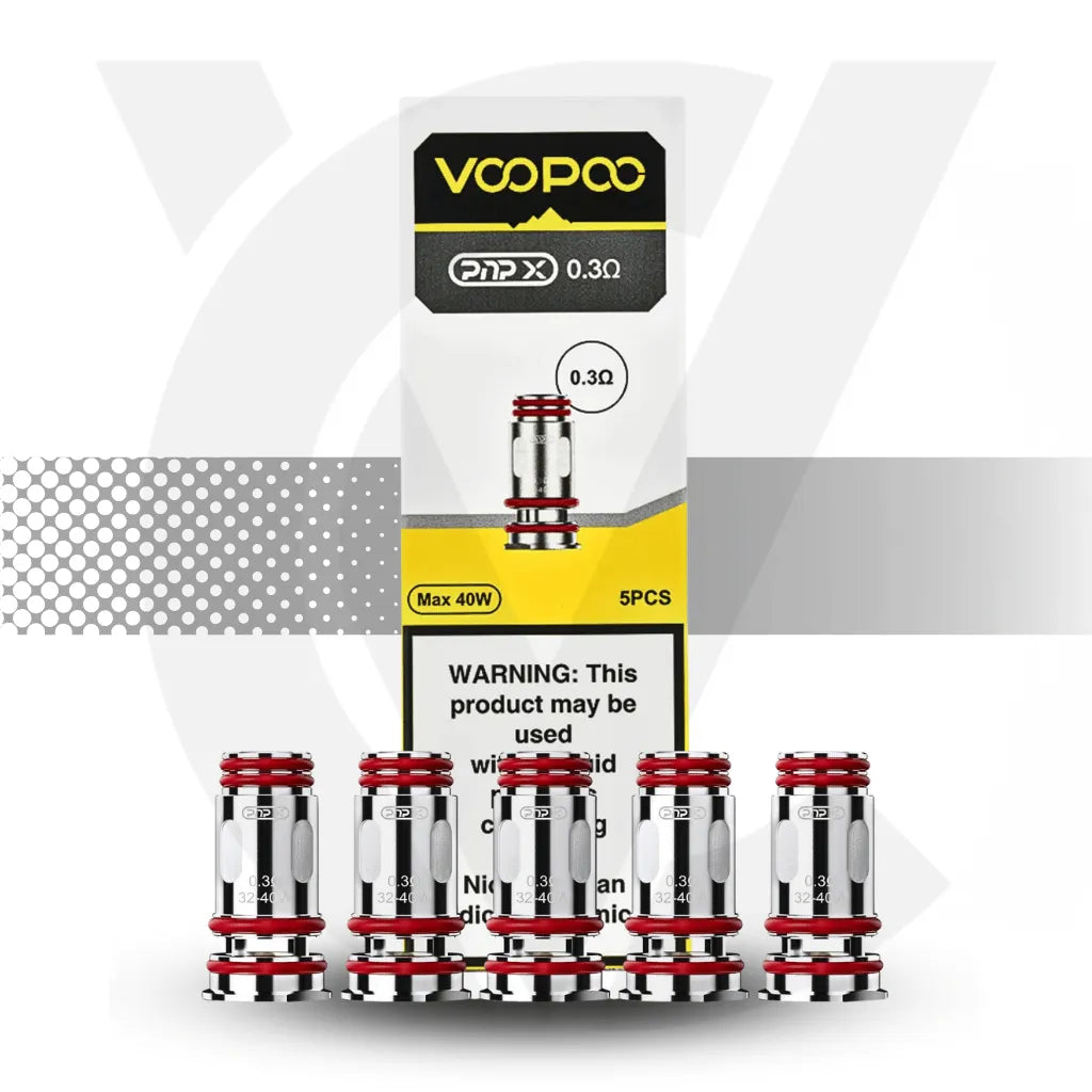 Voopoo PNP-X Replacement Coils - 0.3ohm | Cloud Vapez UK