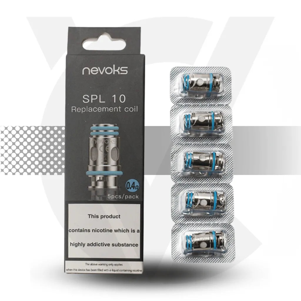 Nevoks SPL-10 Replacement Coils - 0.4ohm | Cloud Vapez UK