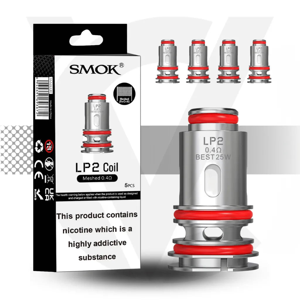 Smok LP2 Replacement Coils - 0.4ohm | Cloud Vapez UK