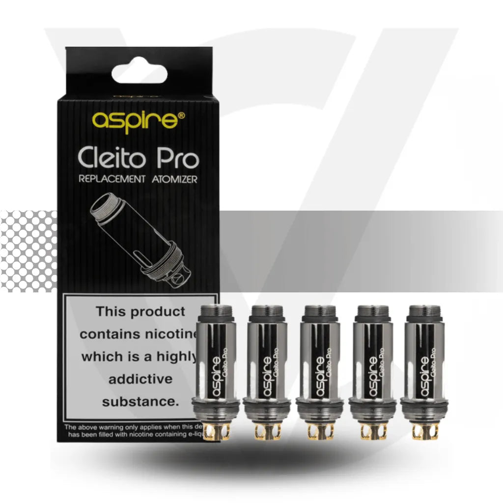 Aspire Cleito Pro Replacement Coils 0.5ohm | Cloud Vapez UK
