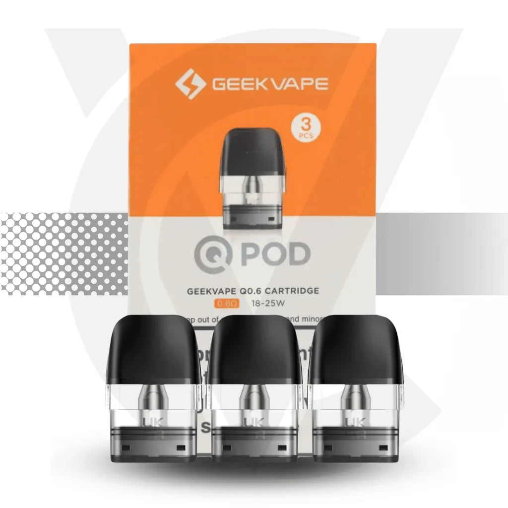 Geekvape Q Replacement Pod - 0.6ohm | Cloud Vapez UK