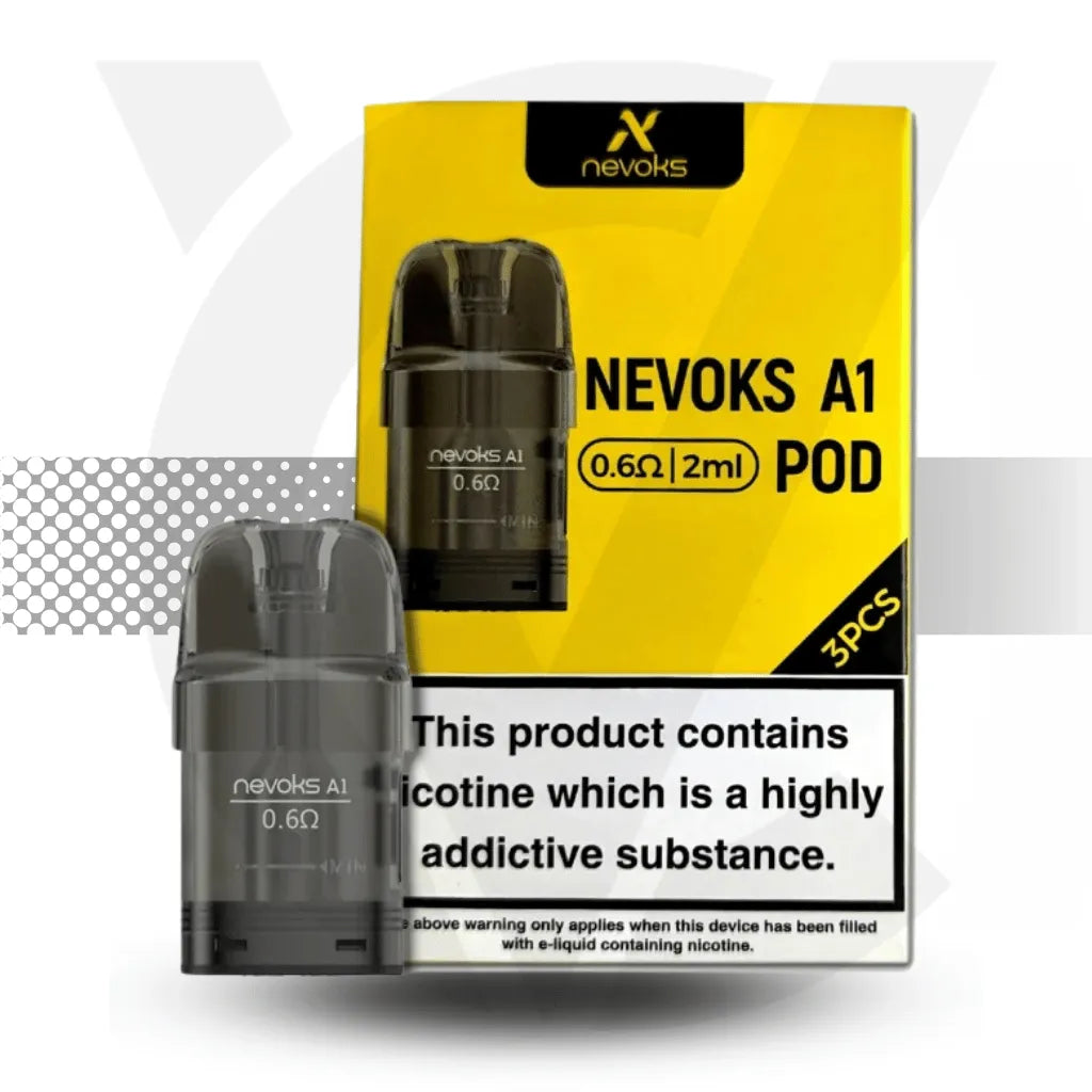 Nevoks Feelin A1 Replacement Pods - 0.6ohm | Cloud Vapez UK