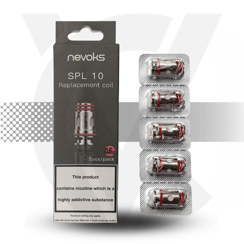 Nevoks SPL-10 Replacement Coils - 0.6ohm | Cloud Vapez UK