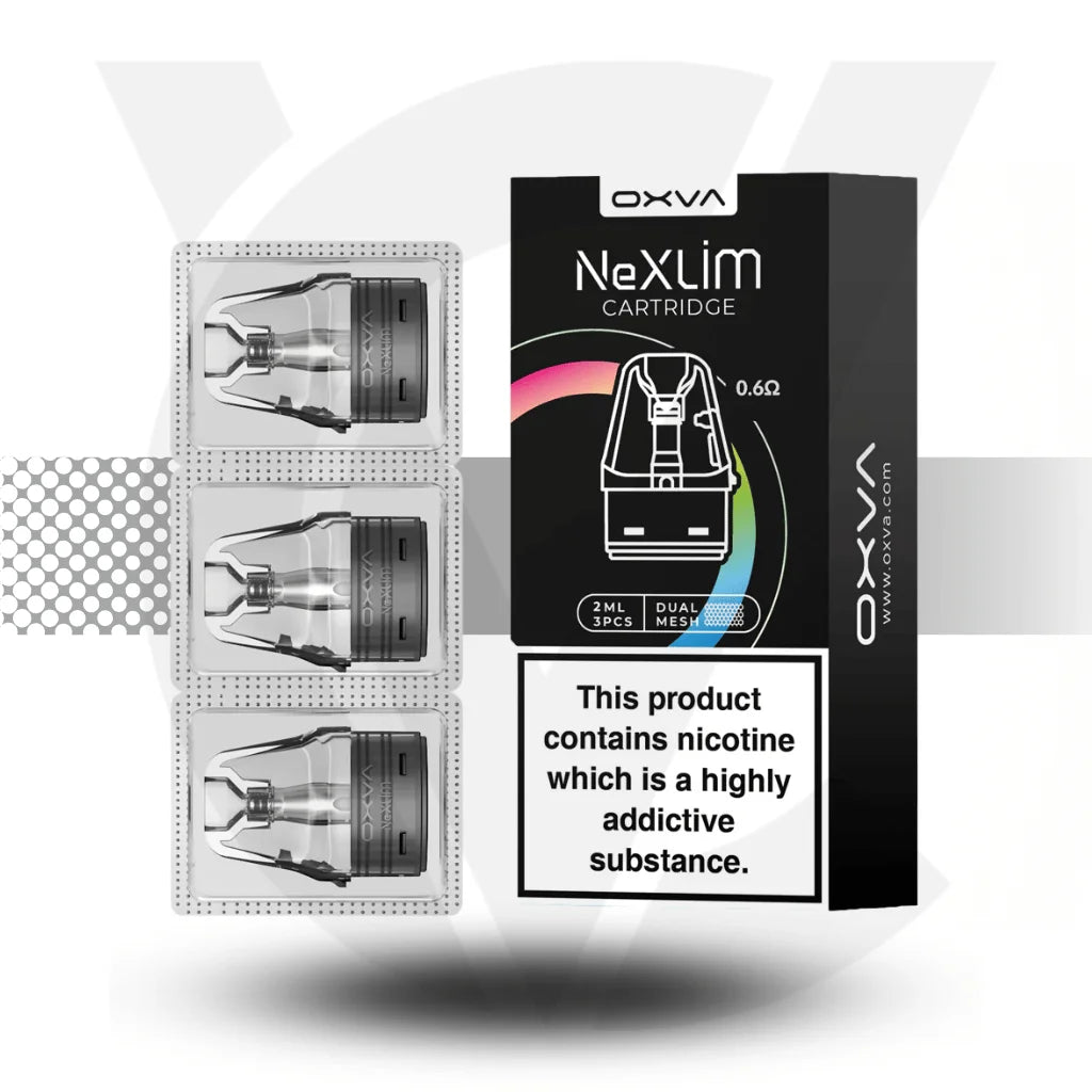 Oxva NeXlim Replacement Pods Convenient & Reliable | Cloud Vapez UK Oxva NeXlim Replacement Pods Convenient & Reliable | Cloud Vapez UK