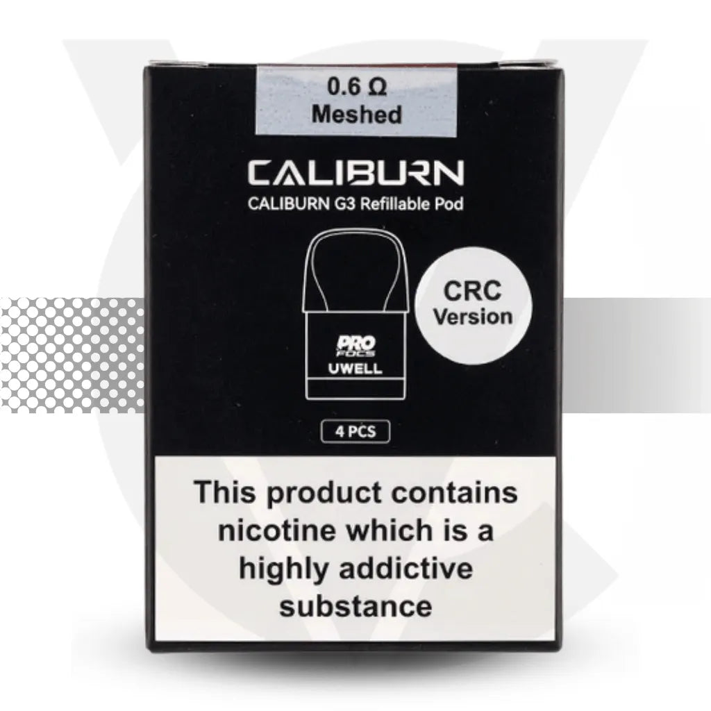 Uwell Caliburn G3 CRC Version Replacement Pod - 0.6ohm | Cloud Vapez UK