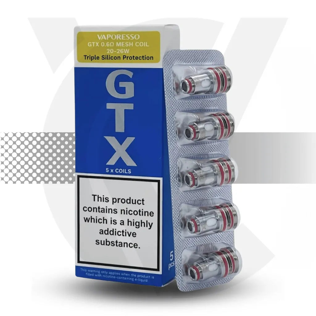 Vaporesso GTX Mesh Replacement Coils - 0.6ohm | Cloud Vapez UK