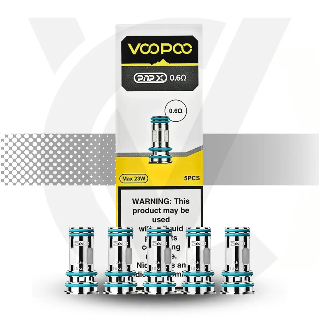 Voopoo PNP-X Replacement Coils - 0.6ohm | Cloud Vapez UK