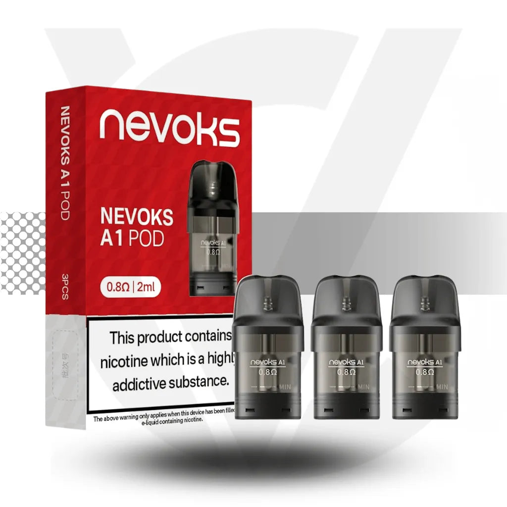 Nevoks Feelin A1 Replacement Pods - 0.8ohm | Cloud Vapez UK