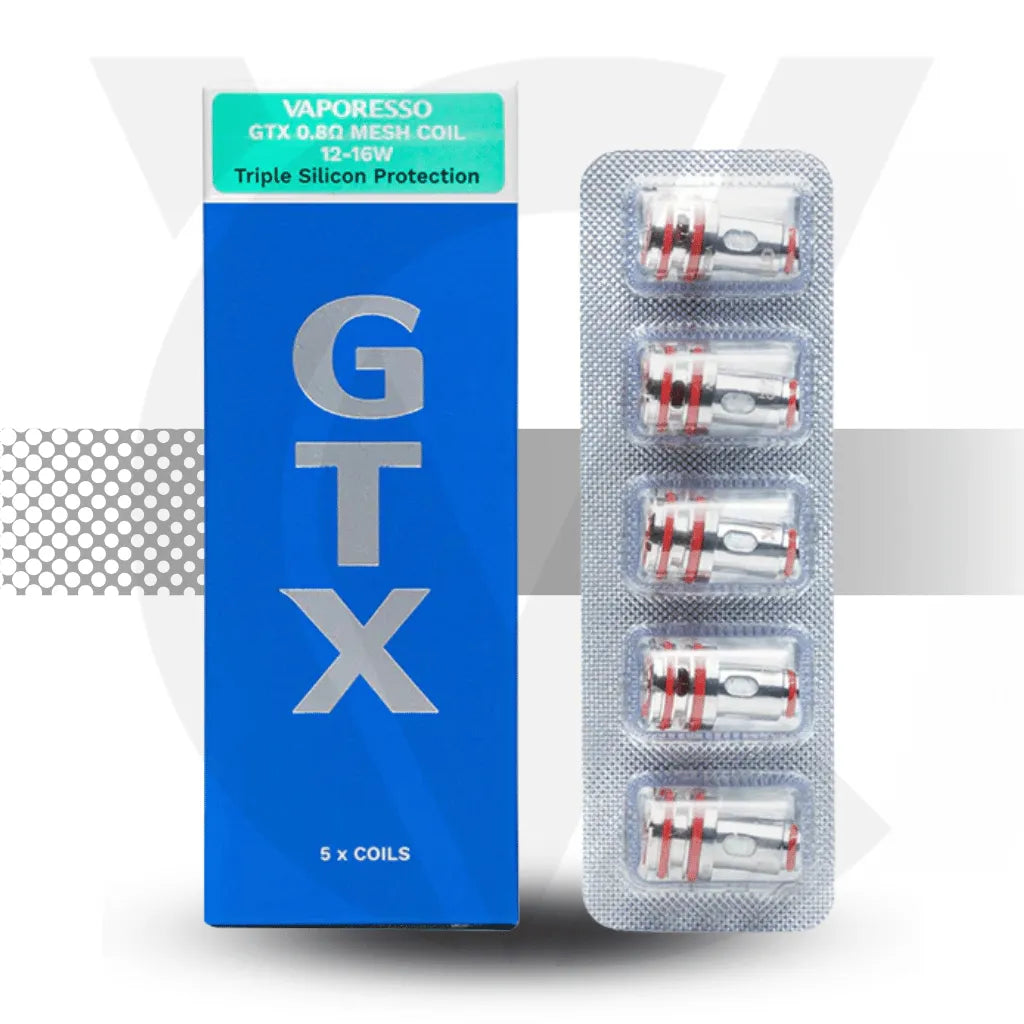Vaporesso GTX Mesh Replacement Coils - 0.8ohm | Cloud Vapez UK