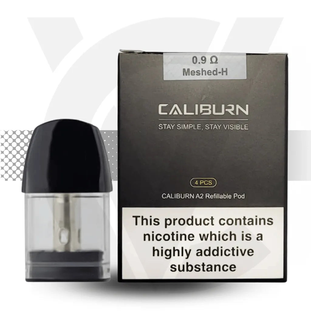 Uwell Caliburn A2 0.9ohm Refillable Pod | Cloud Vapez UK