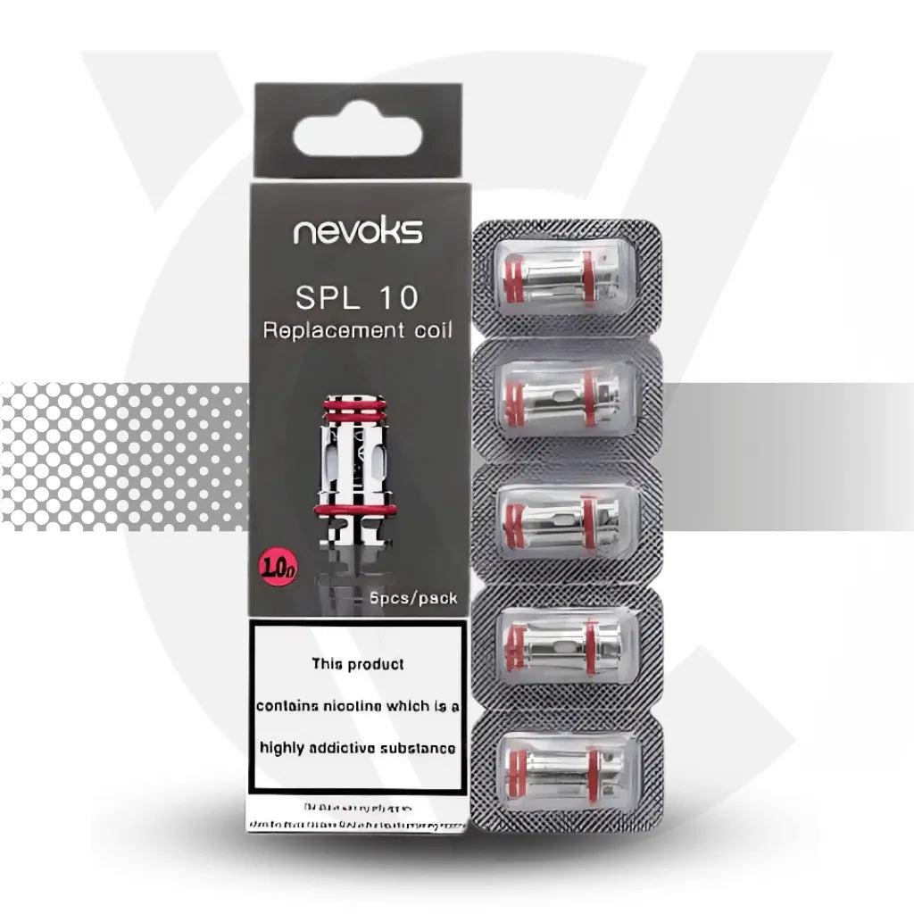 Nevoks SPL-10 Replacement Coils - 1.0ohm | Cloud Vapez UK