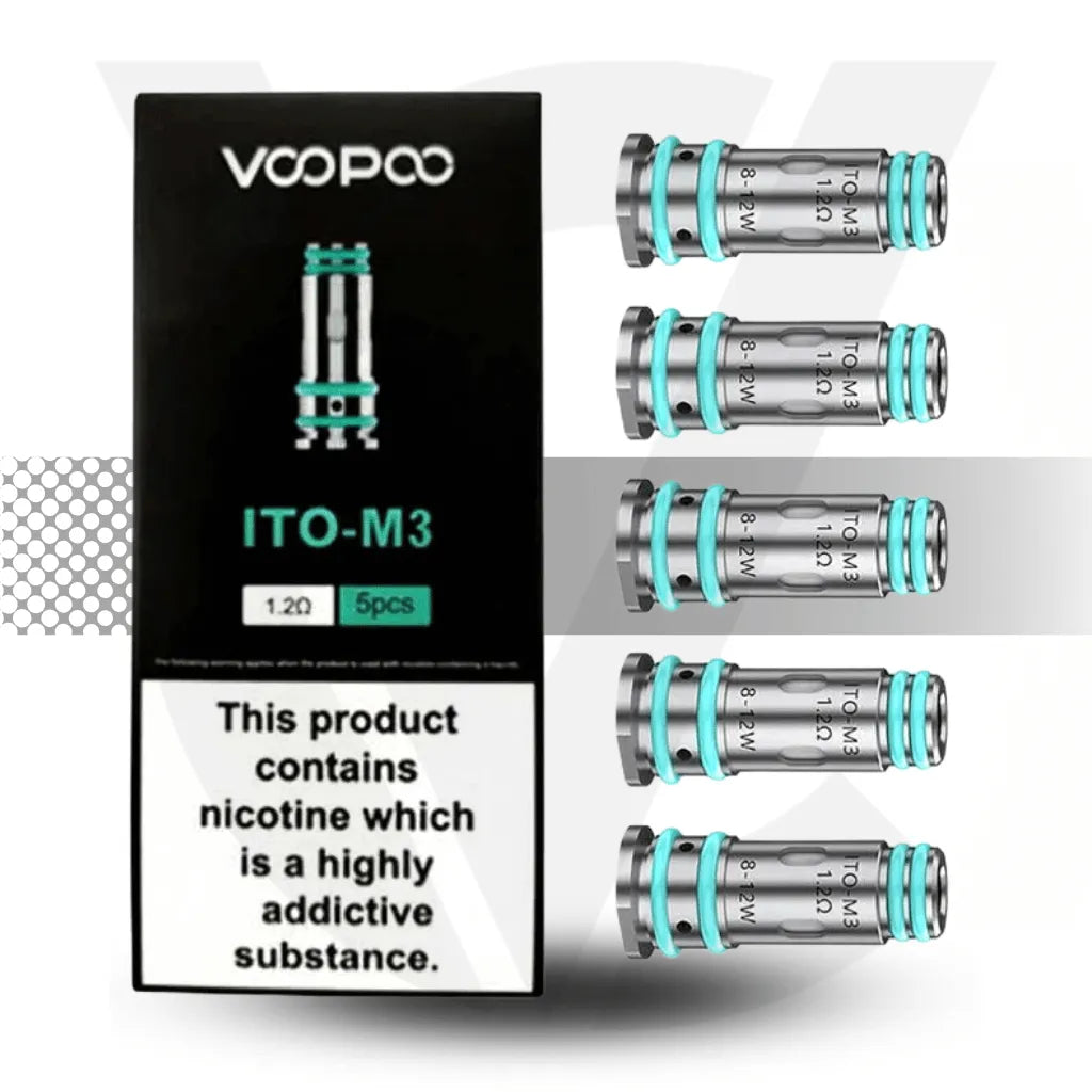 Voopoo ITO Replacement Coil - 1.2ohm M3 | Cloud Vapez UK