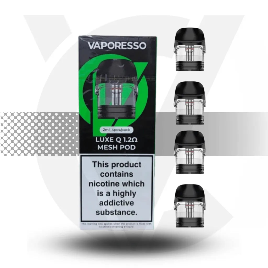 Vaporesso Luxe Q Replacement Pod - 1.2ohm | Cloud Vapez UK