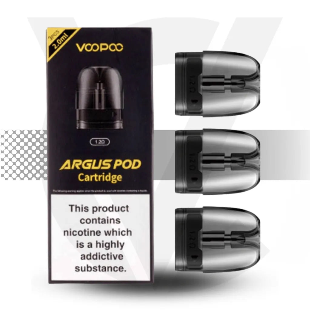 Voopoo Argus Replacement Pods - 1.2ohm | Cloud Vape UK