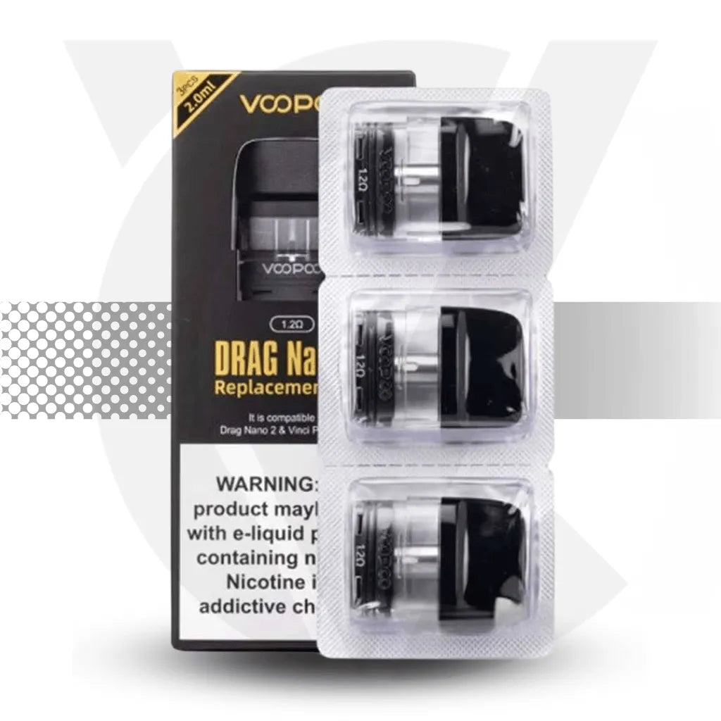 Voopoo Drag Nano 2 Replacement Pod - 1.2ohm | Cloud Vapez UK