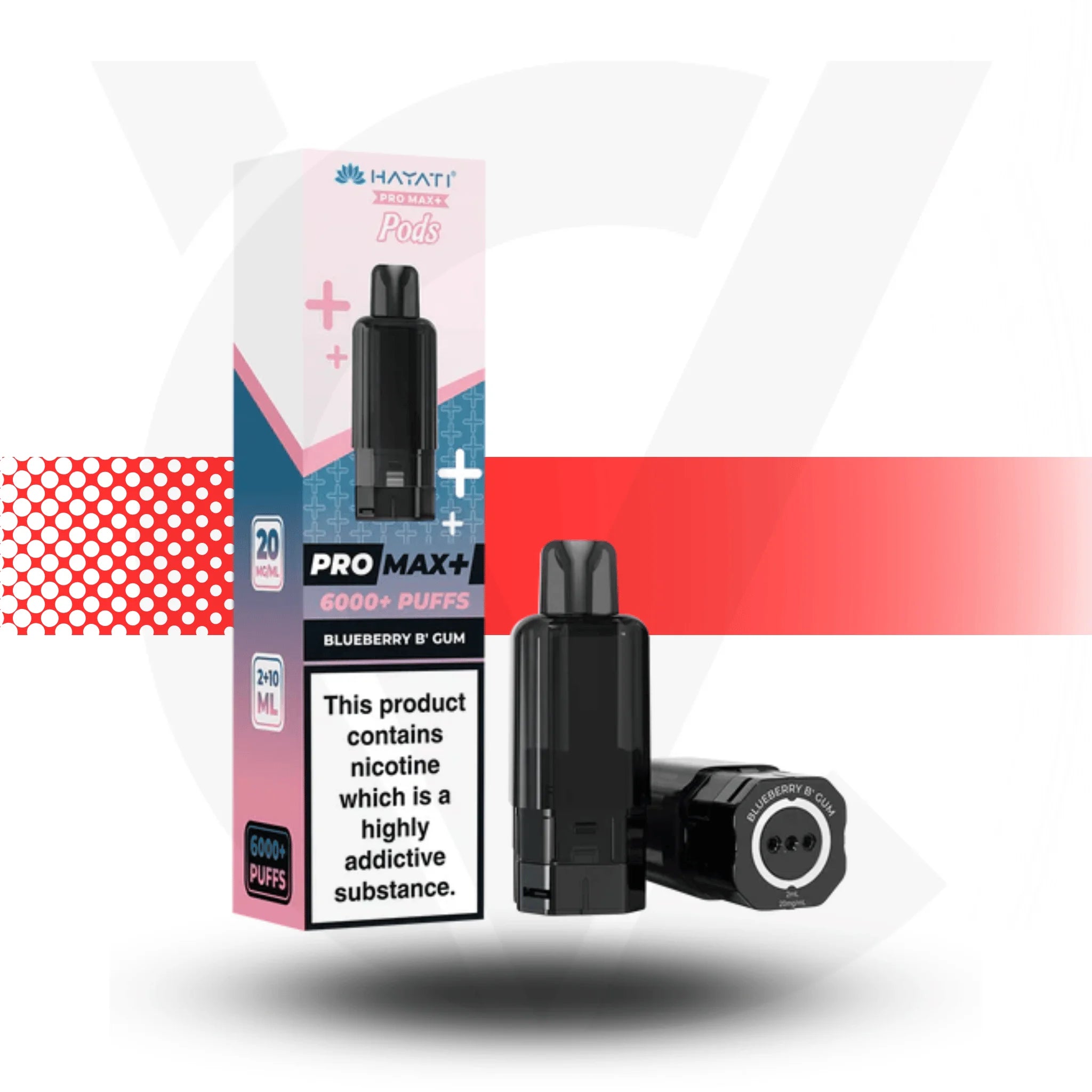 Hayati Pro Max Plus 6K Prefilled Pod