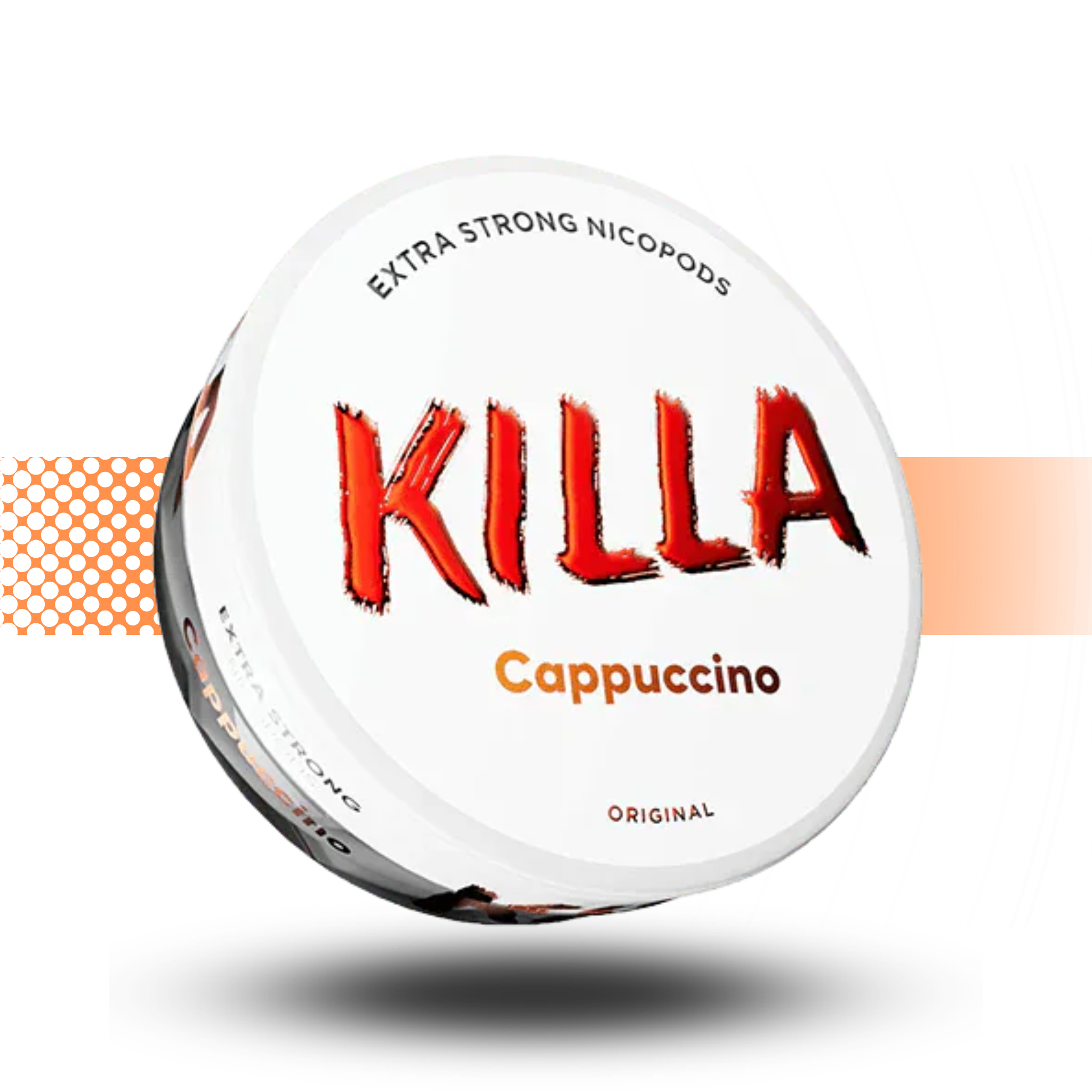 Killa Nicotine Pouches Snus No Tobacco Nicopods - Cappuccino 13.2mg - Cloud Vapez UK