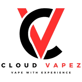 Cloud Vapez logo with red and black design on a white background