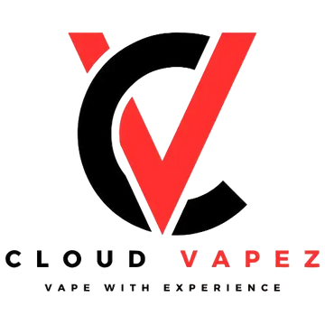Cloud Vapez logo with red and black design on a white background