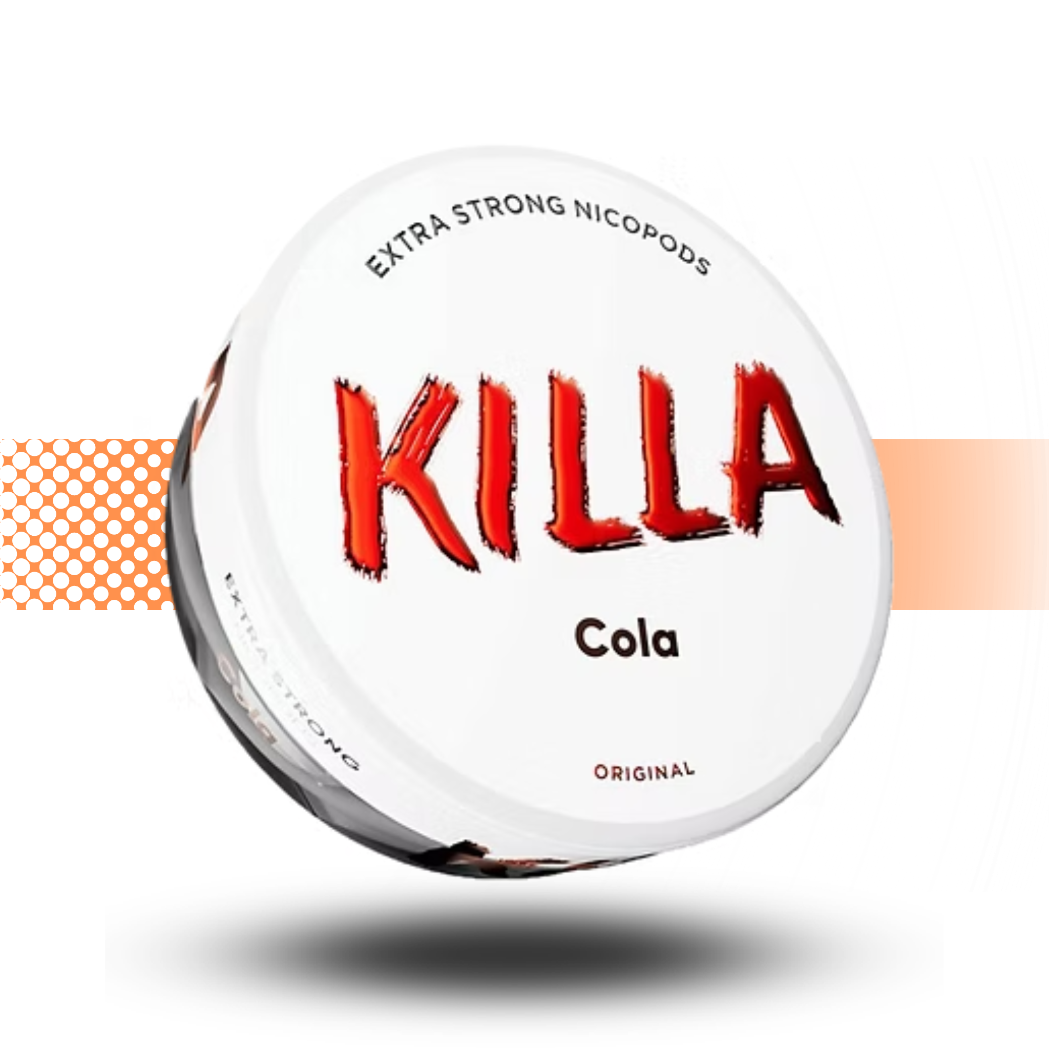 Killa Nicotine Pouches Snus No Tobacco Nicopods - Cola 13.2mg - Cloud Vapez UK