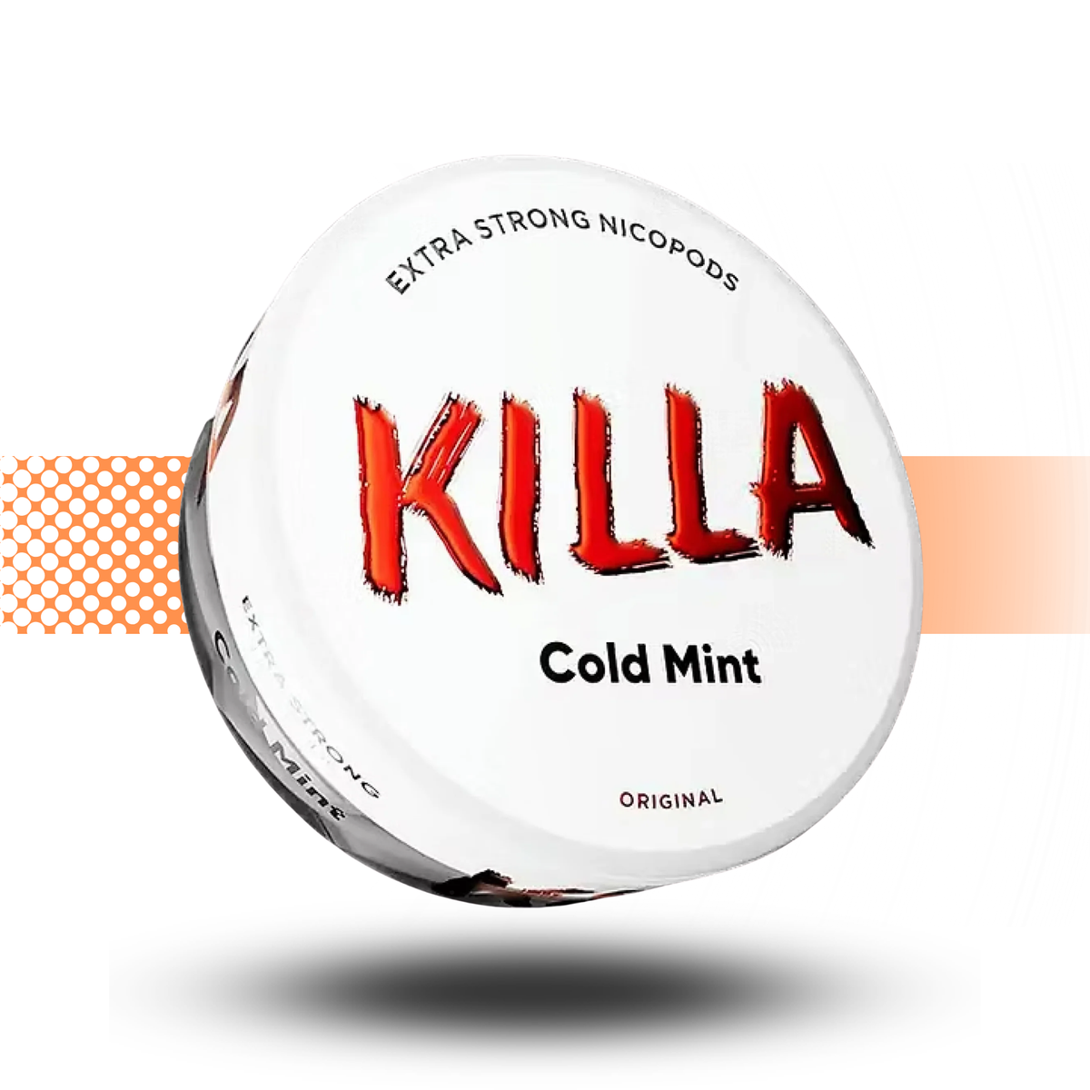 Killa Nicotine Pouches Snus No Tobacco Nicopods - Cold Mint 13.2mg - Cloud Vapez UK