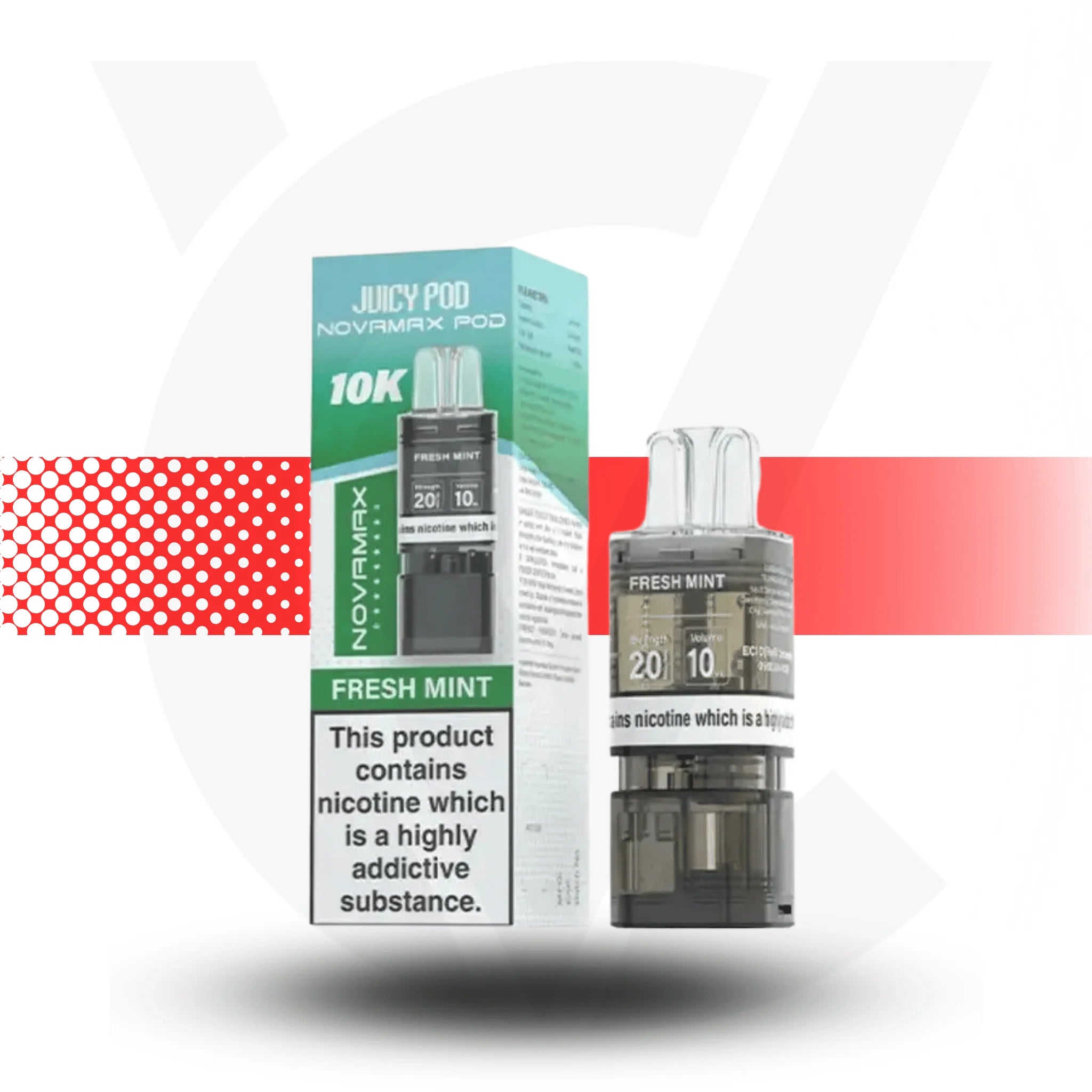 Juicy Pod Novamax 10K Prefilled Pod