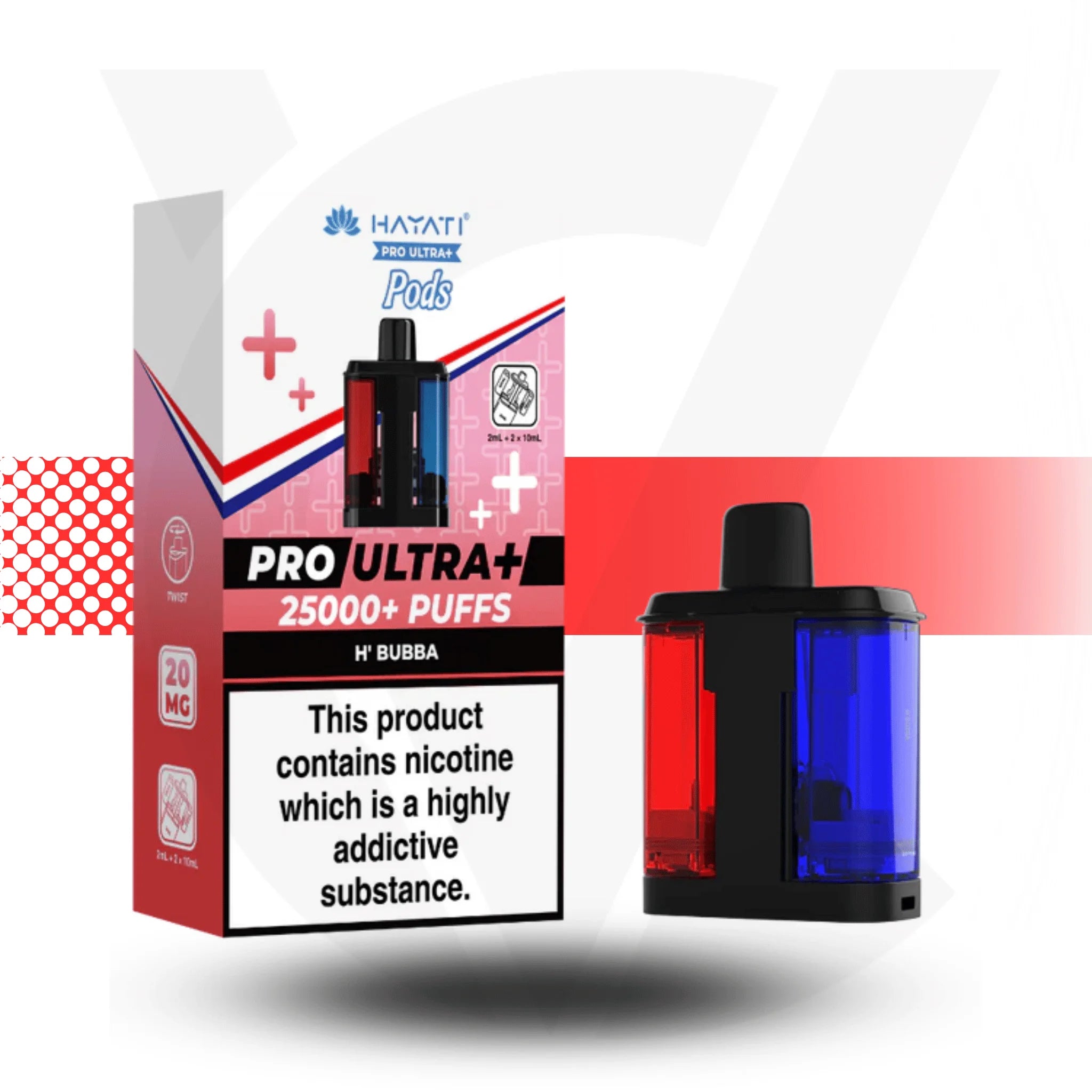 Hayati Pro Ultra Plus 25K Prefilled Pod
