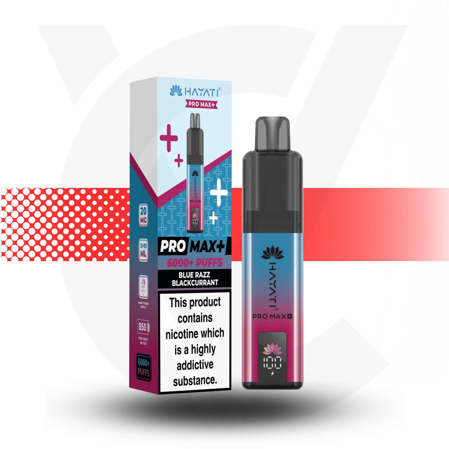 Hayati Pro Max Plus 6000 Prefilled Pod Kit