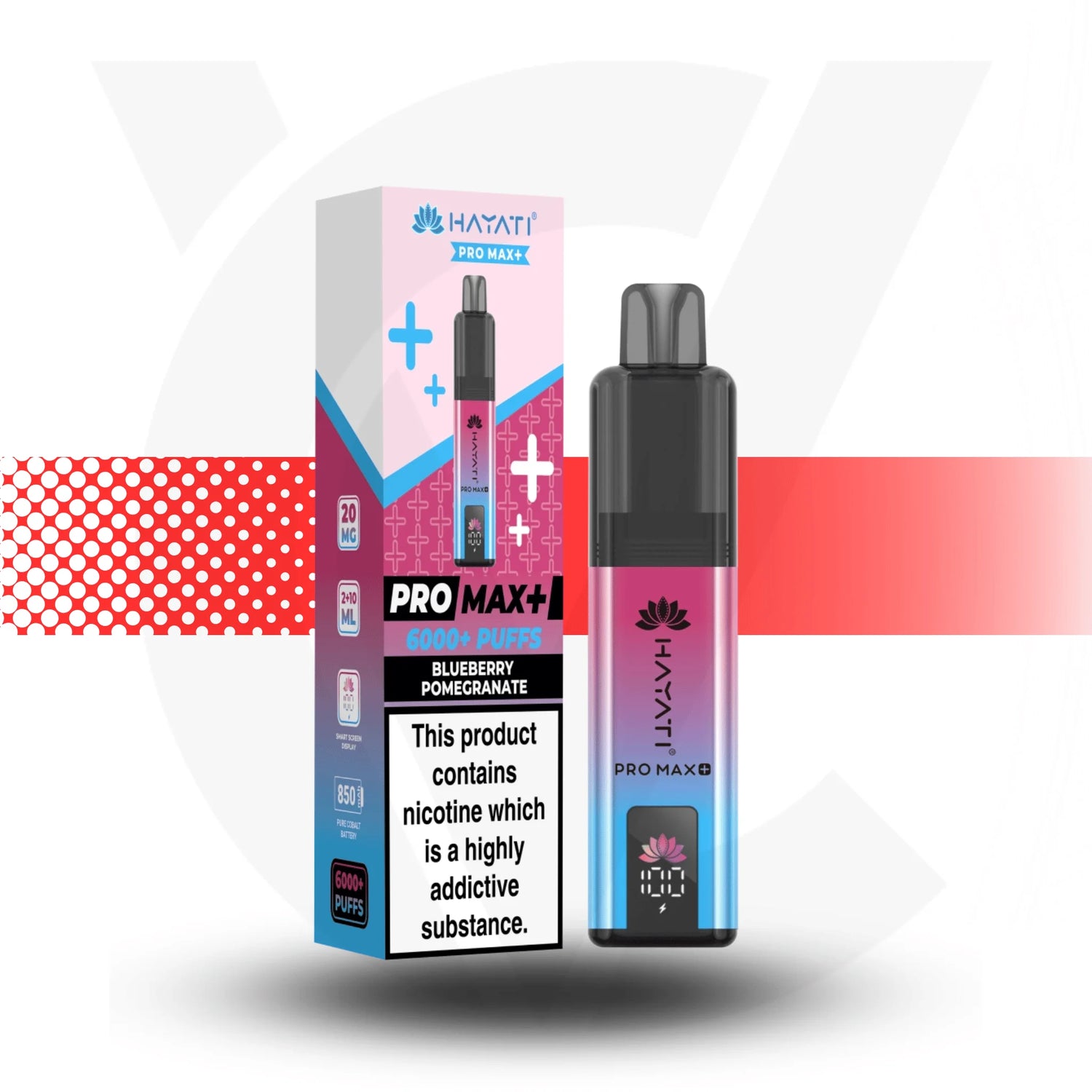 Hayati Pro Max Plus 6000 Prefilled Pod Kit