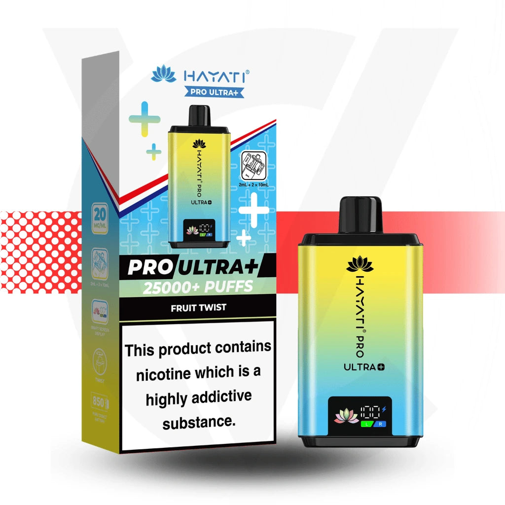 Hayati Pro Ultra Plus 25K Prefilled Pod Kit