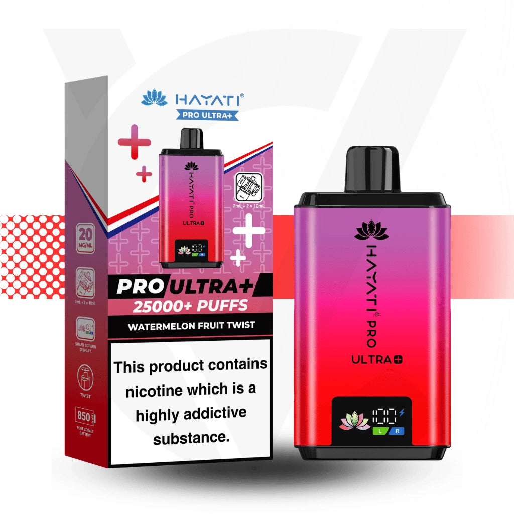 Hayati Pro Ultra Plus 25K Prefilled Pod Kit