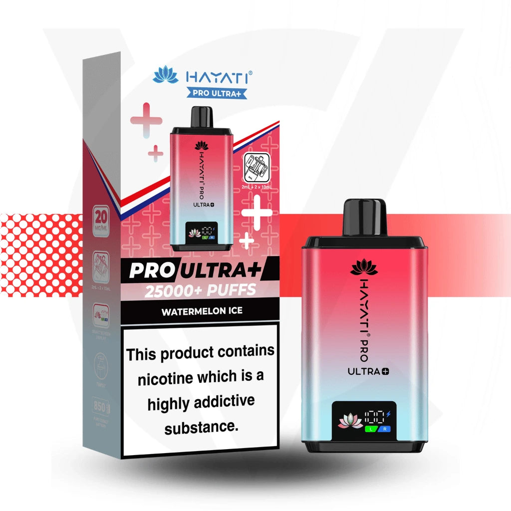 Hayati Pro Ultra Plus 25K Prefilled Pod Kit