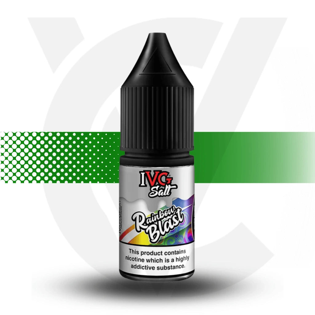 IVG Salt - Rainbow Blast - 10MG Nic Salt 10ml - Cloud Vapez UK