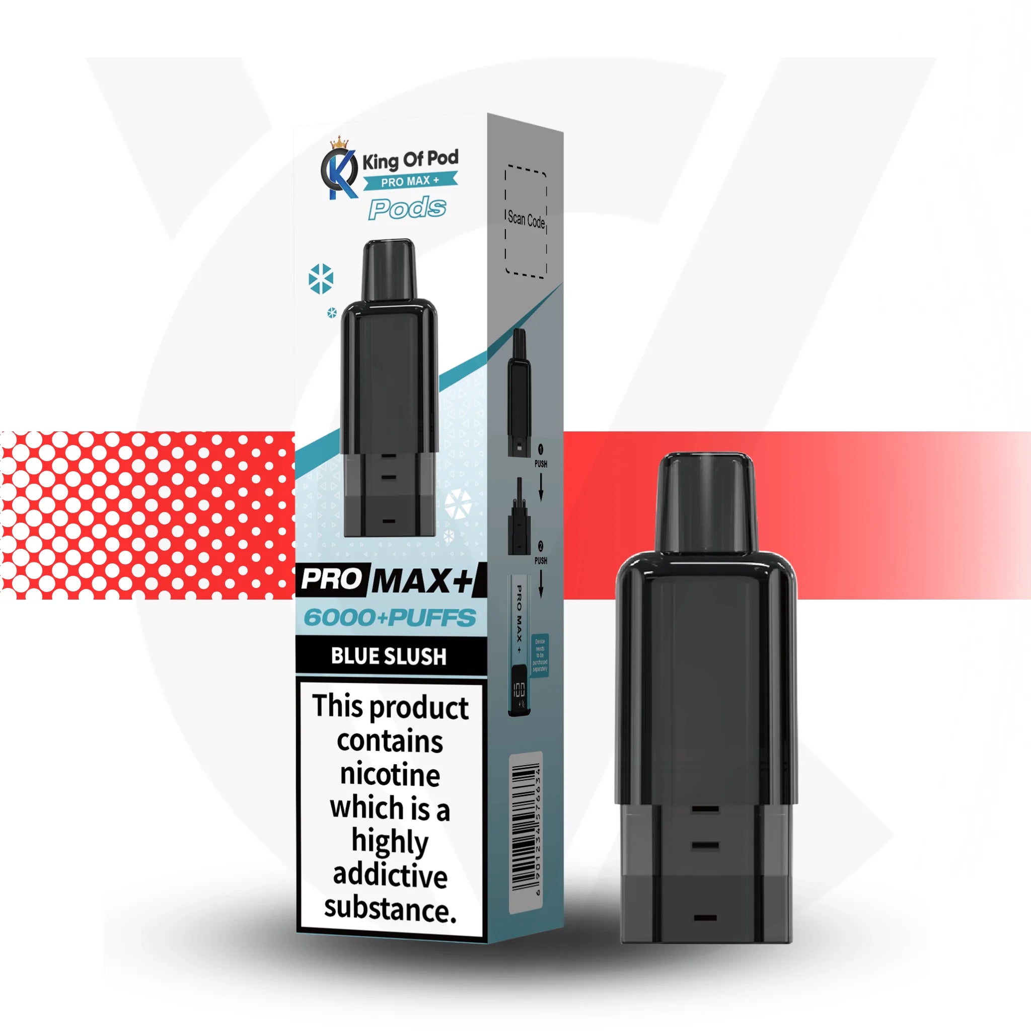 King Of Pod Pro Max 6000 Prefilled Pods