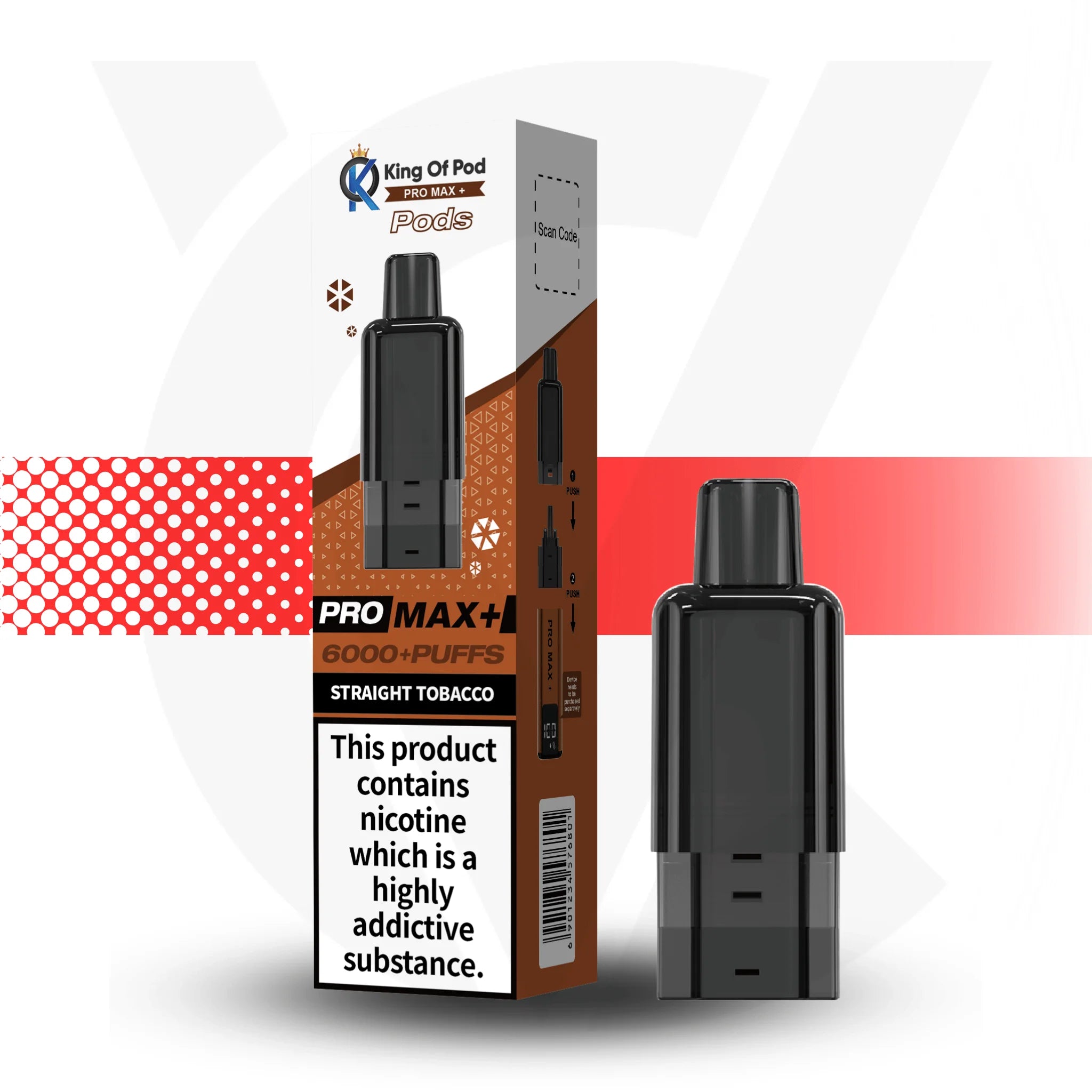 King Of Pod Pro Max 6000 Prefilled Pods