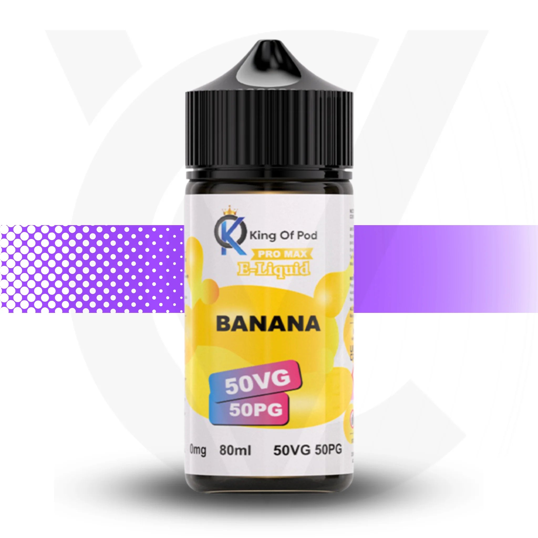 E-liquid bottle labeled &