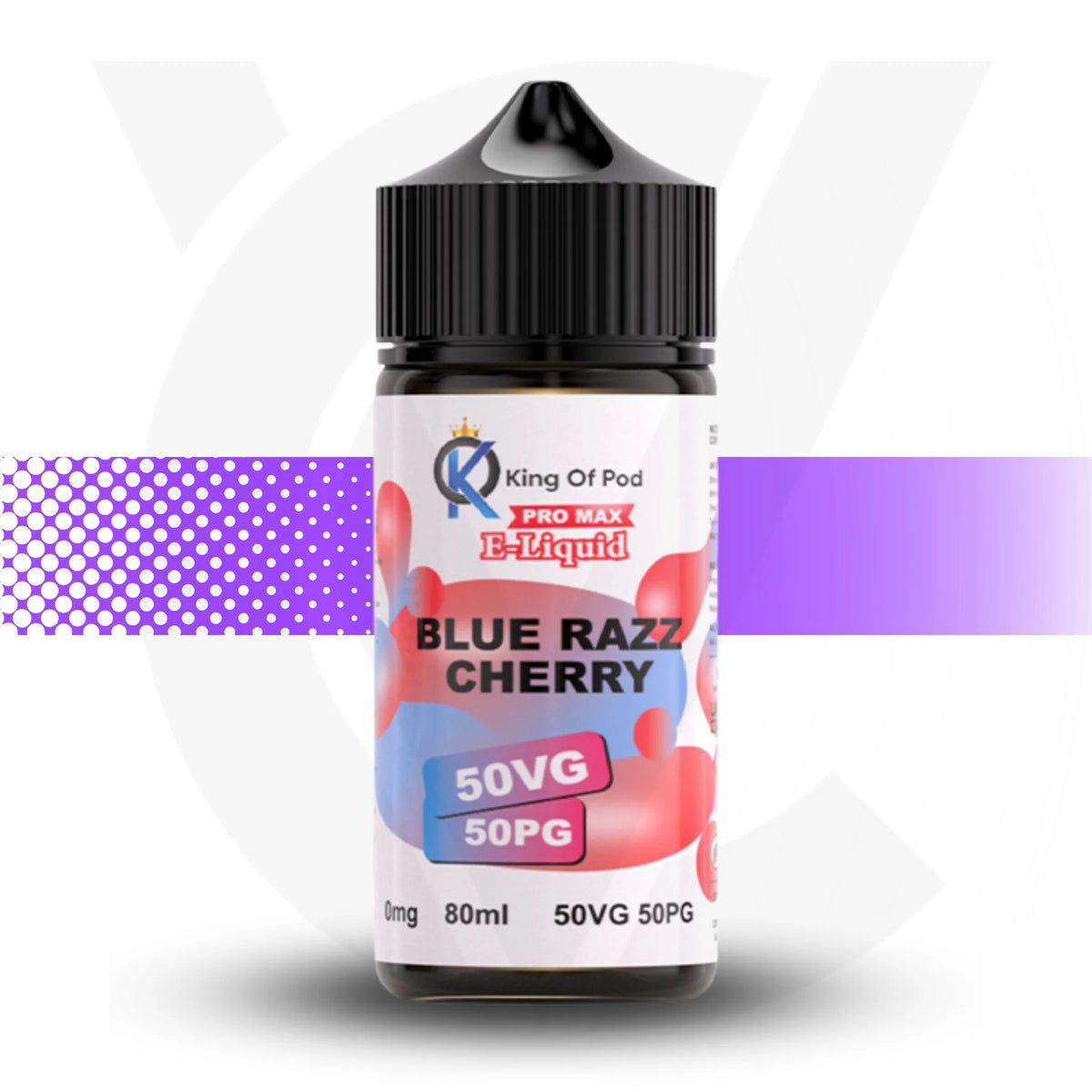E-liquid bottle labeled &