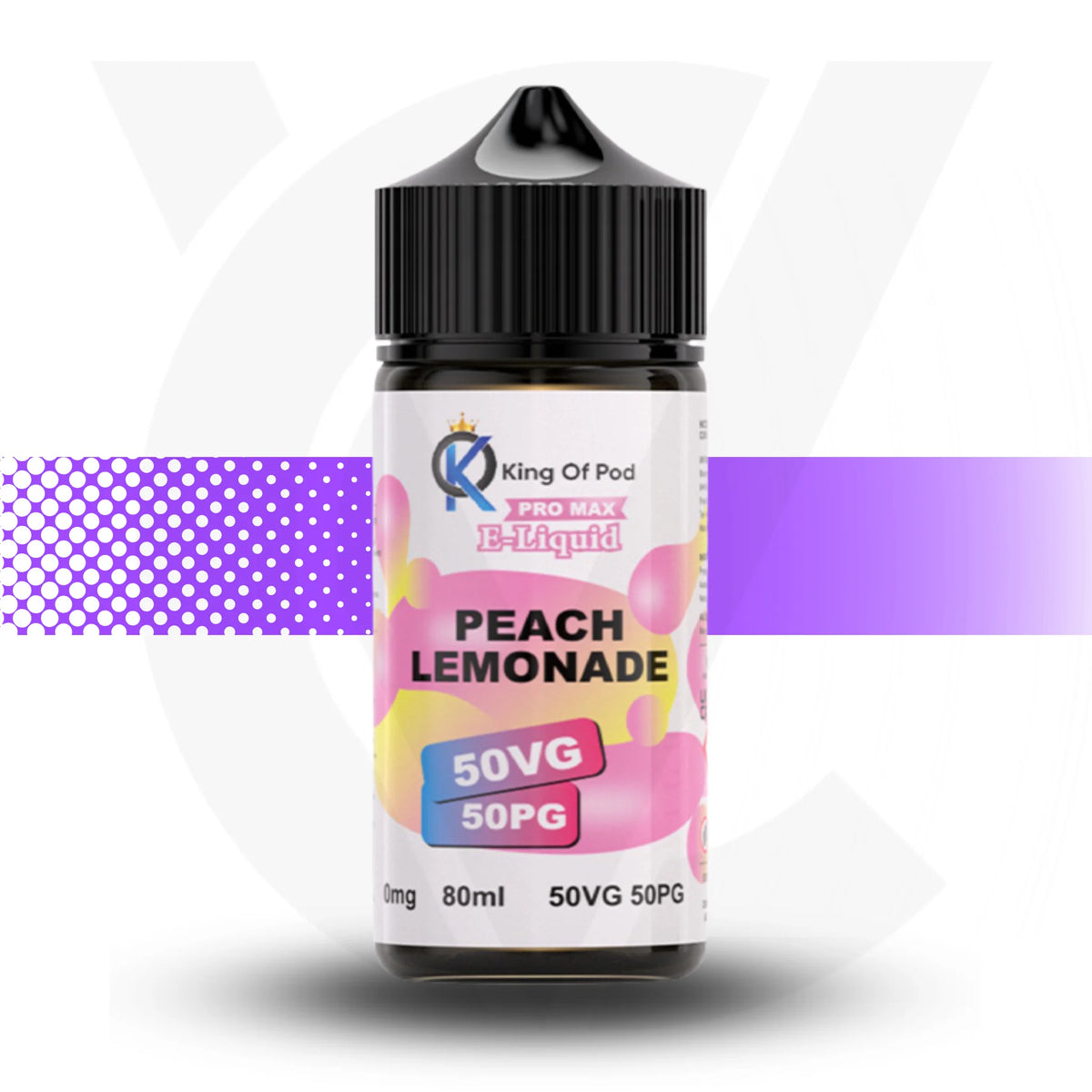 E-liquid bottle labeled &