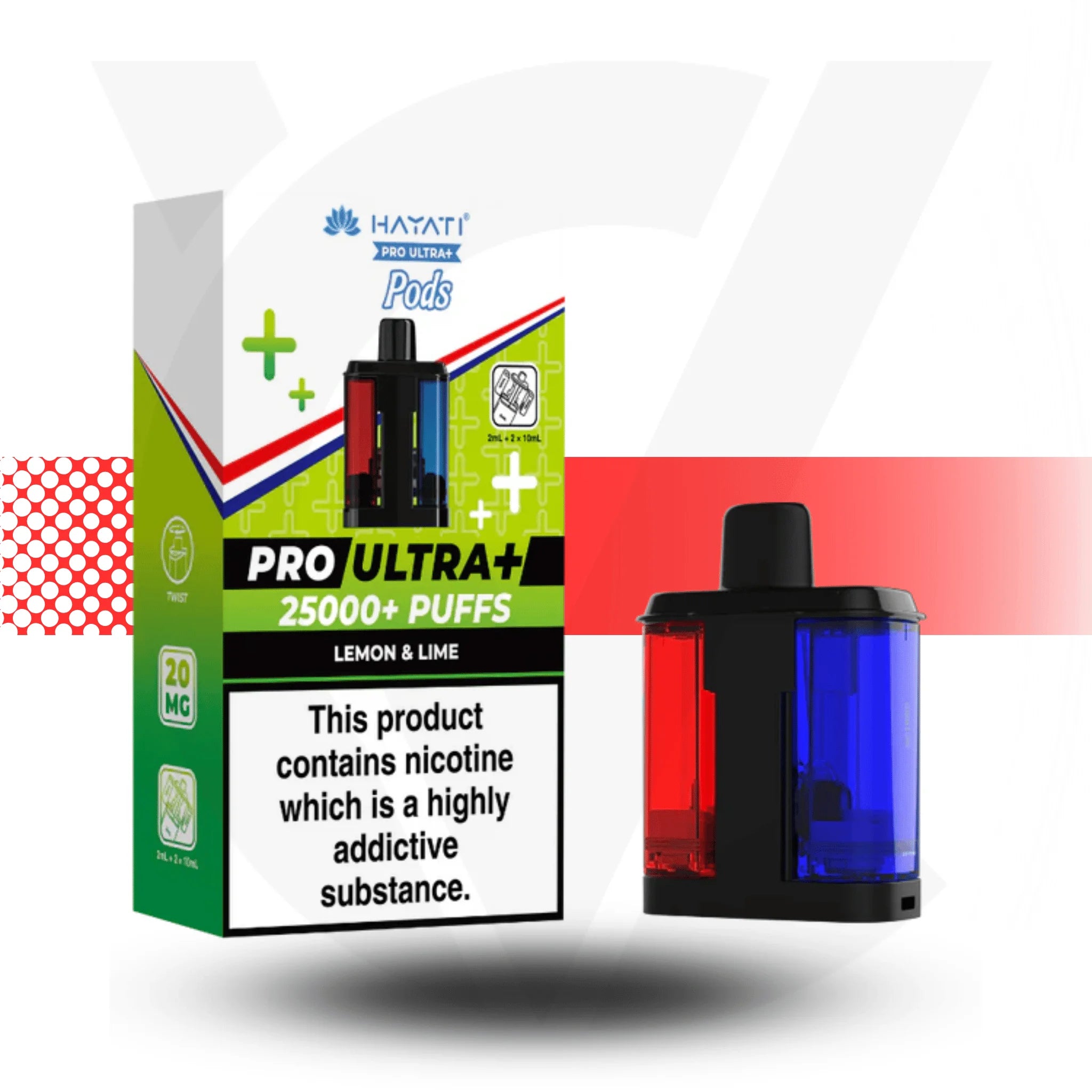 Hayati Pro Ultra Plus 25K Prefilled Pod