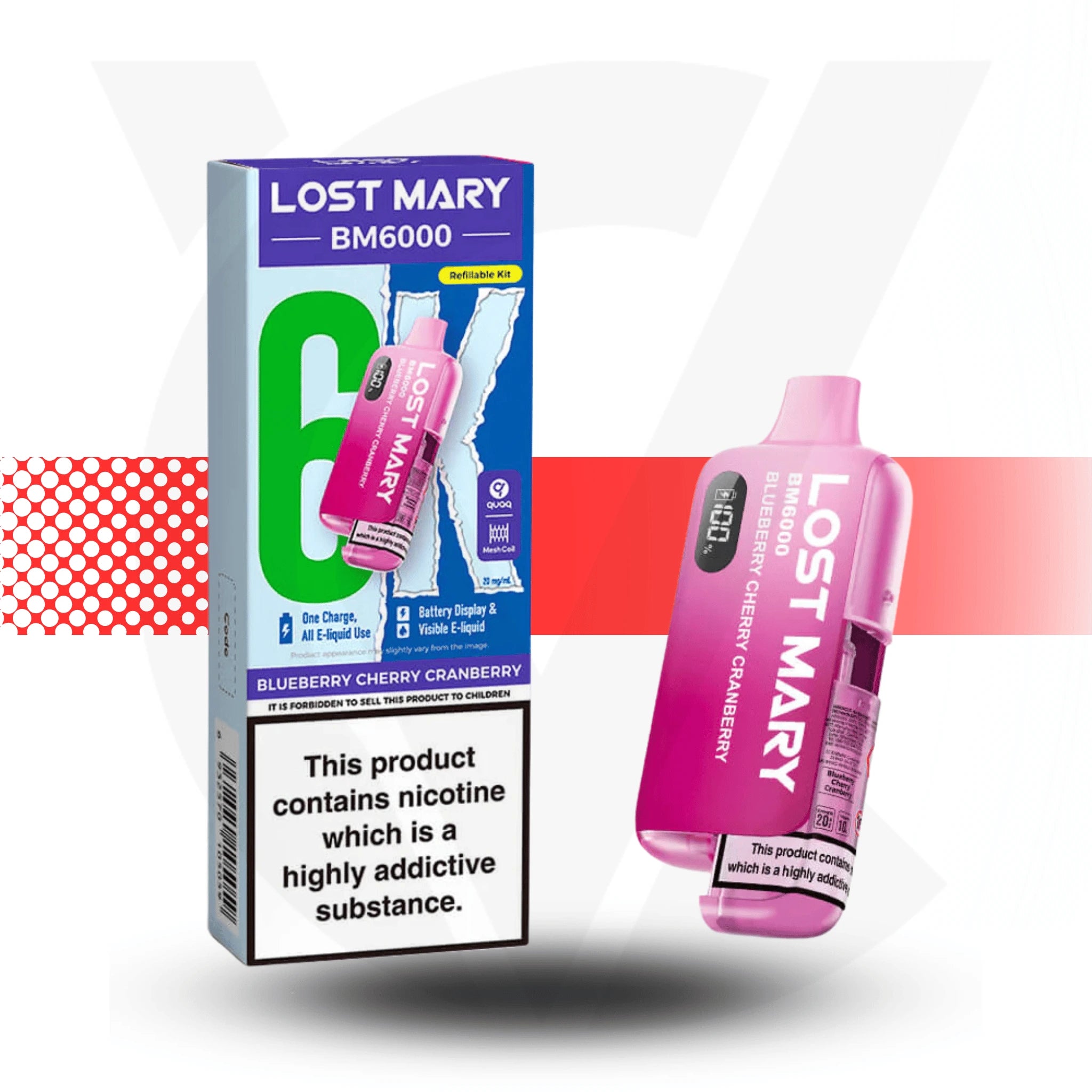 Lost Mary BM6000 Prefilled Pod Kit
