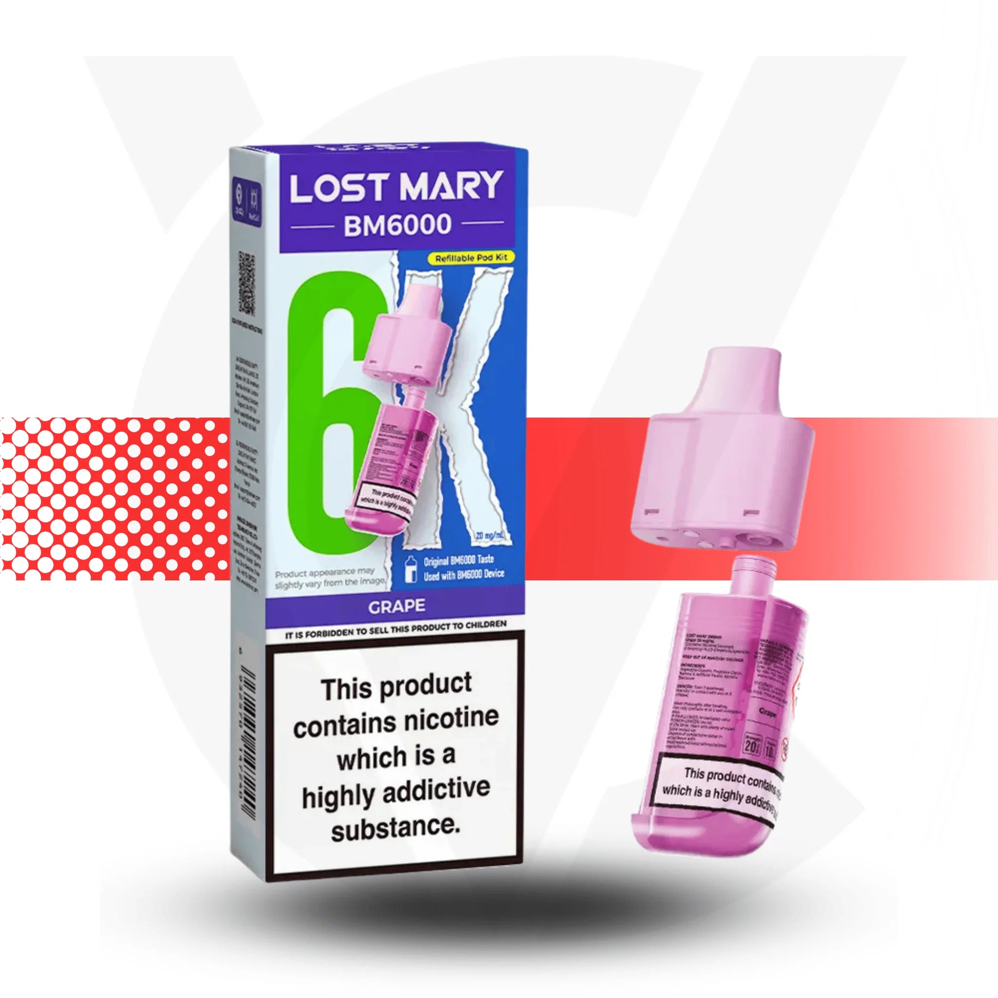 Lost Mary BM6000 Prefilled Pod