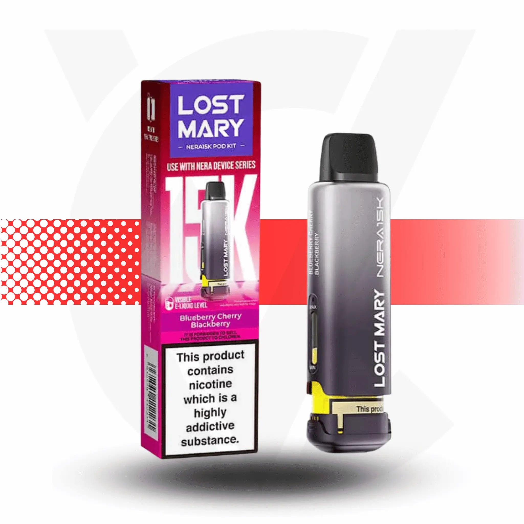 Lost Mary Nera 15K Prefilled Pod