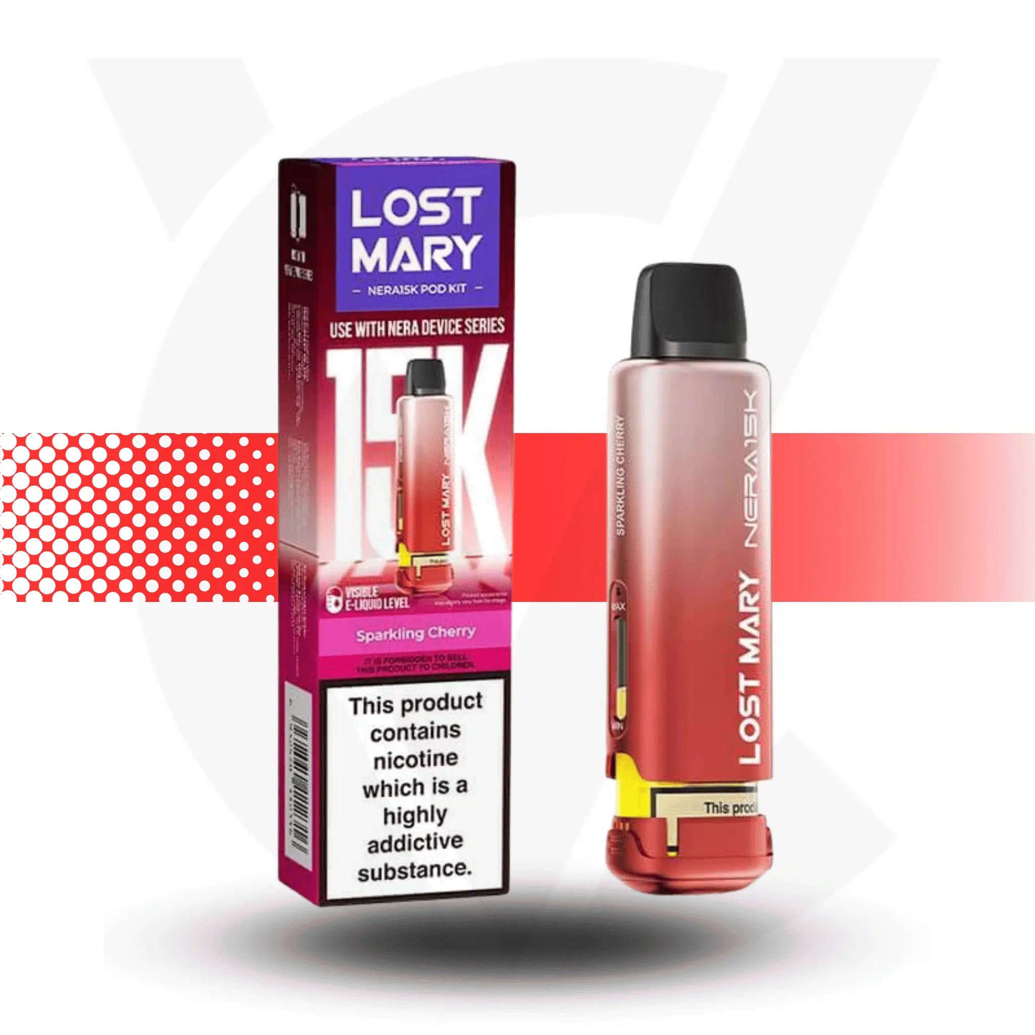 Lost Mary Nera 15K Prefilled Pod