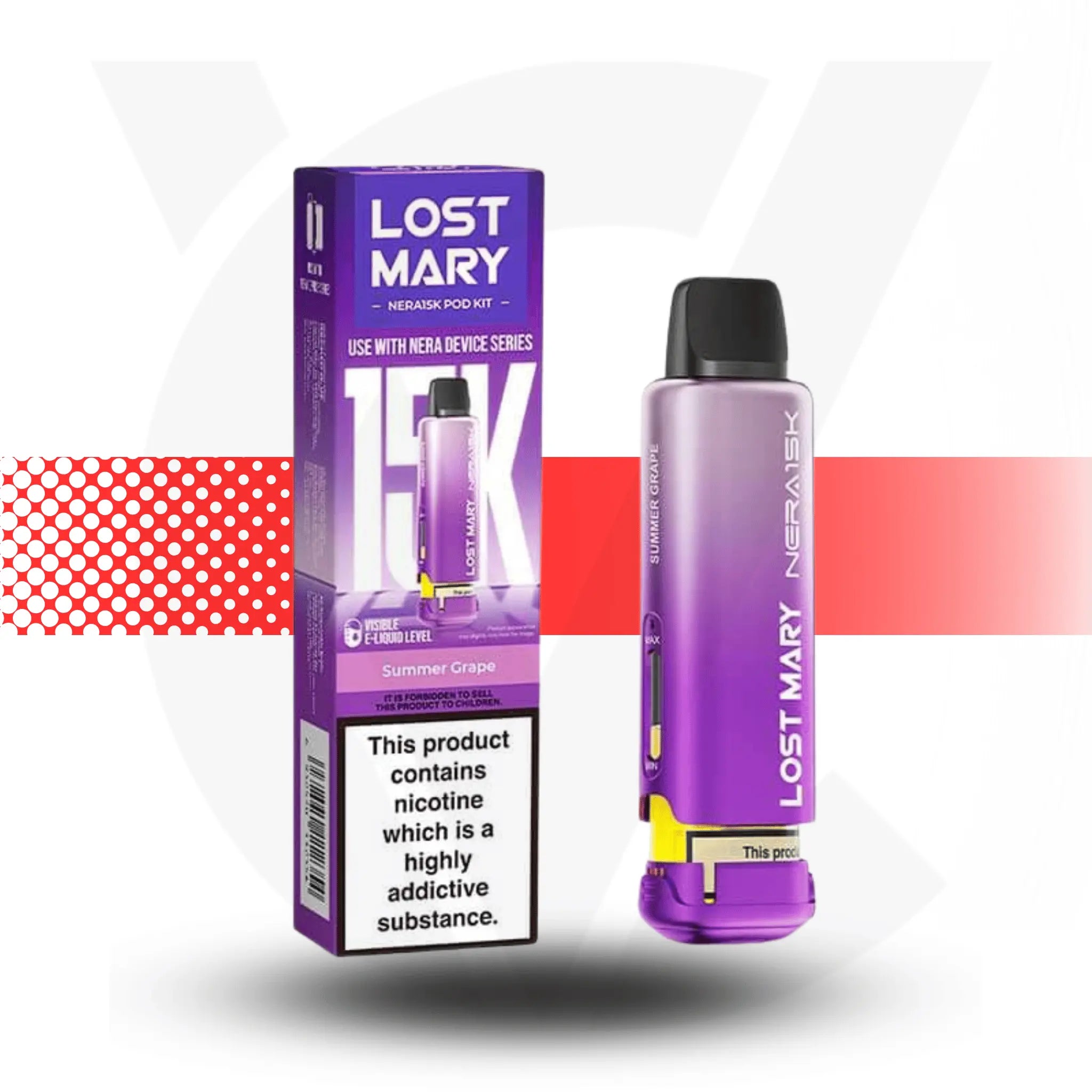 Lost Mary Nera 15K Prefilled Pod