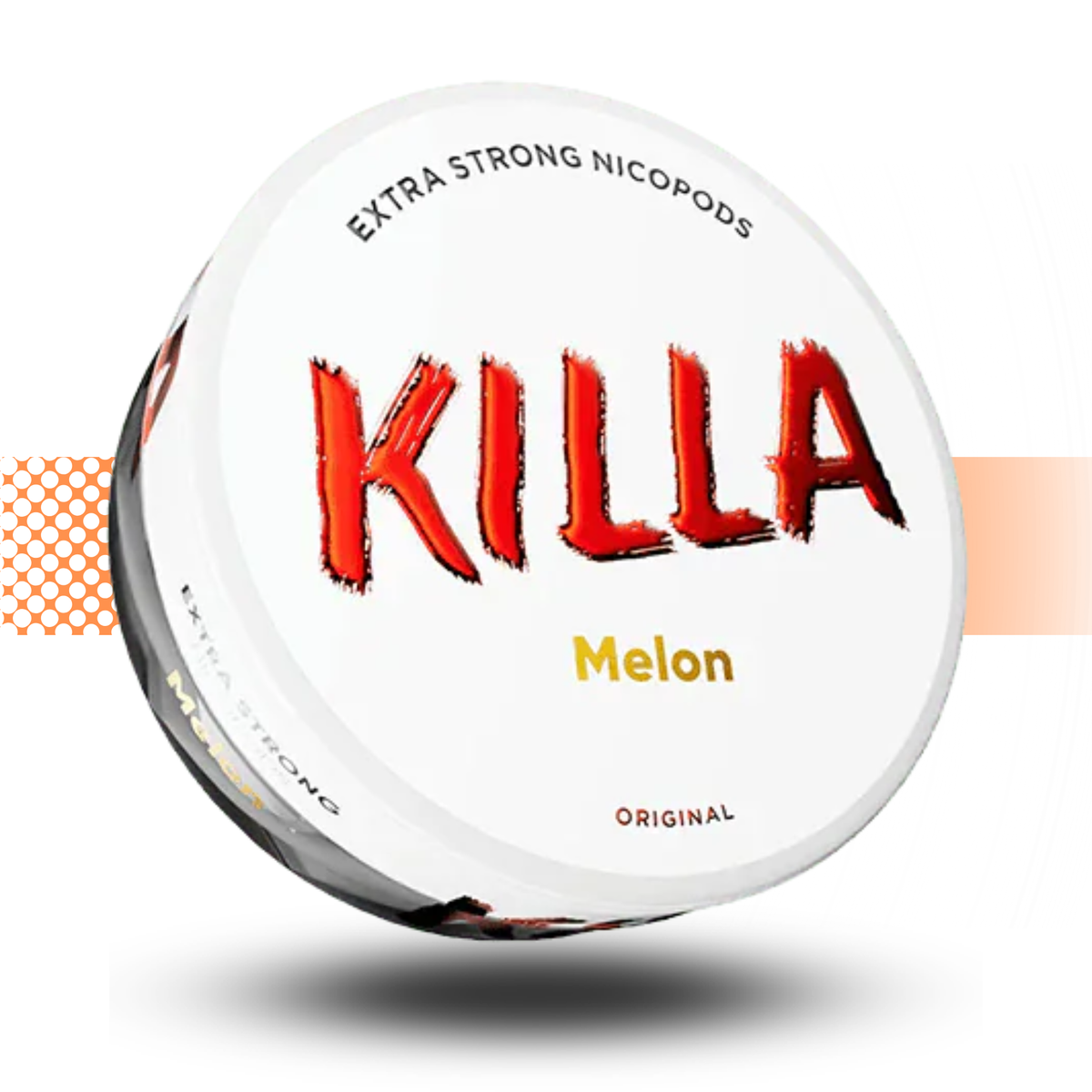 Killa Nicotine Pouches Snus No Tobacco Nicopods - Melon 13.2mg - Cloud Vapez UK