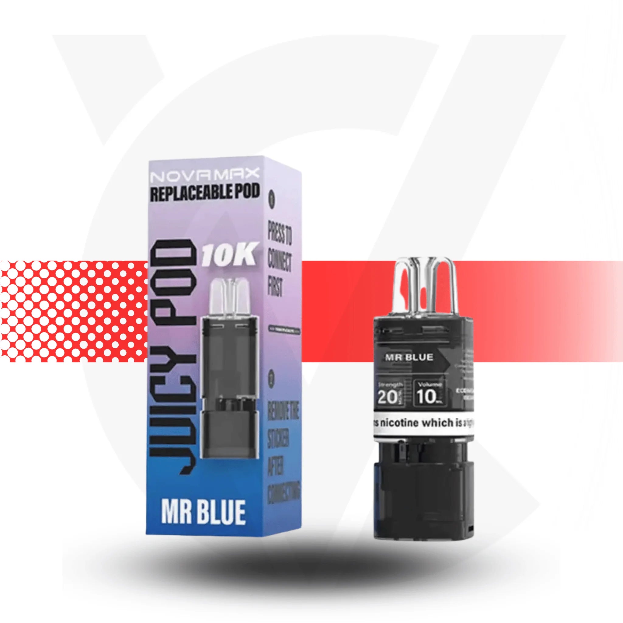 Juicy Pod Novamax 10K Prefilled Pod